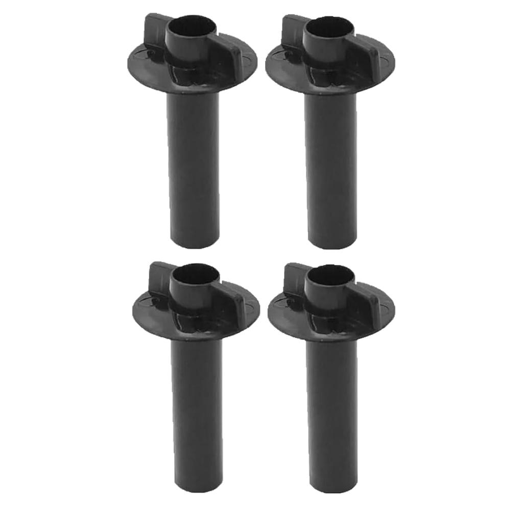 4PCS Rear Trim Panel Fastener Clip Screw Nut for Ford Mustang 2005-2009 Replacement for W711285-S300 W712314S300