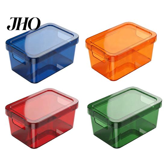 Easy View Aufbewahrungsbox Feuchtigkeitsgeschützt mit Deckeldesign Transparenter Versiegelter Behälter Stapelbarer Organizer Langlebiger Kunststoff für den Heimgebrauch Frische
