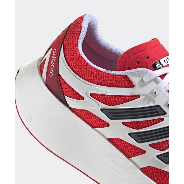 adidas Adizero Aruku Beyaz Saf Yakut Unisex Spor Ayakkabı Kırmızı Bulut Beyazı Çekirdek-Siyah JI0308