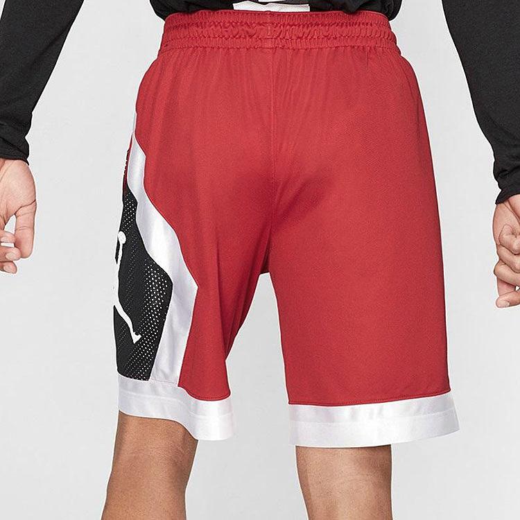 Jordan Jumpman Diamond Mesh Panel Basketball Shorts Men Bottoms Red AV3207-687