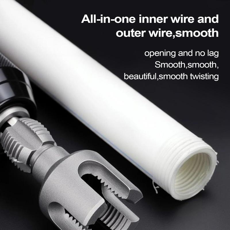 PVC Pipe Threader External Internal Water Pipe Thread Opener PVC And Plastic Pipe Thread Kit For Home Water Tube Hose Repair