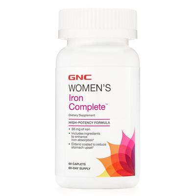 Womens Iron Complete High-Potency Formula, 60 Caplets