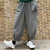 Sommer Trend T-Shirts Sets Damen Koreanischer Stil Persönlichkeit Tasche Kariert Kurzarm T-Shirt Lässige Hose Baggy Hose 2-teiliges Set
