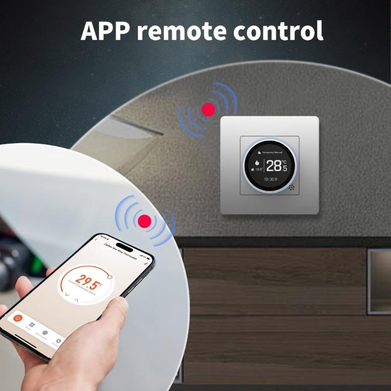 Home Thermostat Knob Bedroom Temperature Management Brass Thermostat Knob Energy Efficient Device for Underfloor Heating