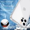 Air Bag Thick Shockproof Silicone Clear Phone Case For iPhone 16 Pro Case for iPhone 16 Plus 16Pro Max Transparent Cover Cases