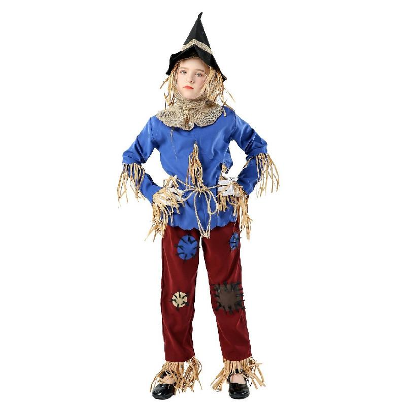 Of The Wizard Oz Scarecrow Role Playing Children Costume Set For Halloween