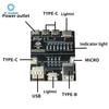 T5 Multifunktions-Kabeltestmodul Datenkabeltester mit Anomalieerkennung & Schnelldiagnose für USB/Typ-C/Lightn
