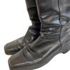 Salvatore Ferragamo leather boots black leather Used