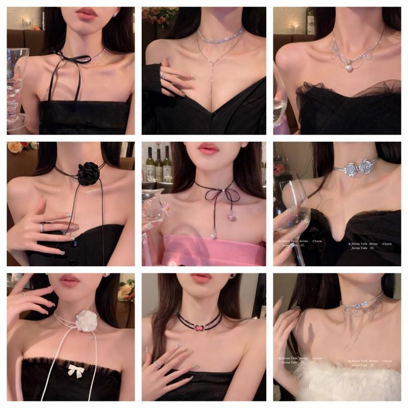 

Exquisite Pure Desire Clavicle Necklace - Elegant Trendy Light Luxury Hot Seller