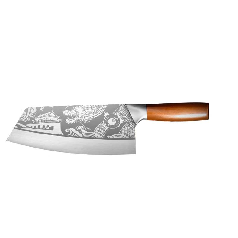 1/3pcs New dragon style sharp meat slicing knife for kitchen chef knife for home ladies Easy bone chopping knife Cooking tool