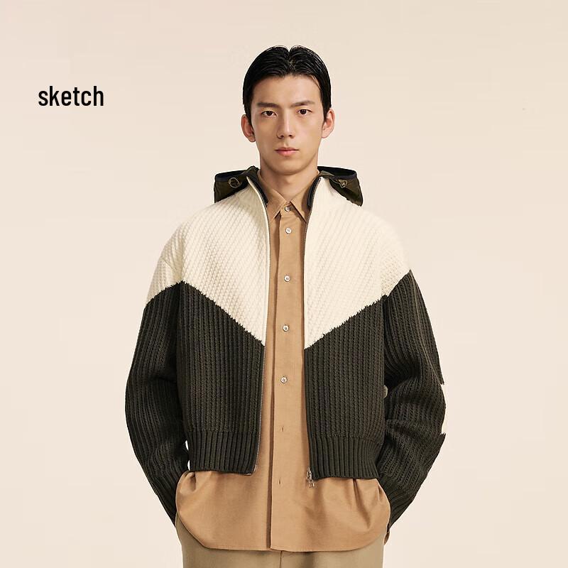 CROQUIS Men's 2024 Winter Crewneck Long-Sleeve Sweater