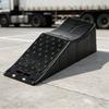 Automotive Wheel Chock Portable Triangular Wedge Impact-Resistant