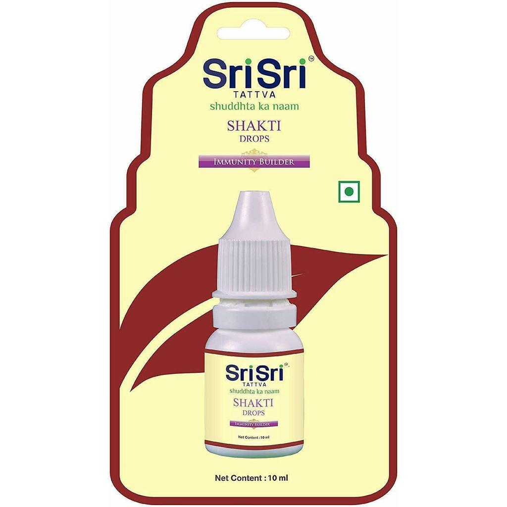 Sri Sri Tattva Shakti Drops For Immunity Builder 10ml (Pack of 3) e191 ME20