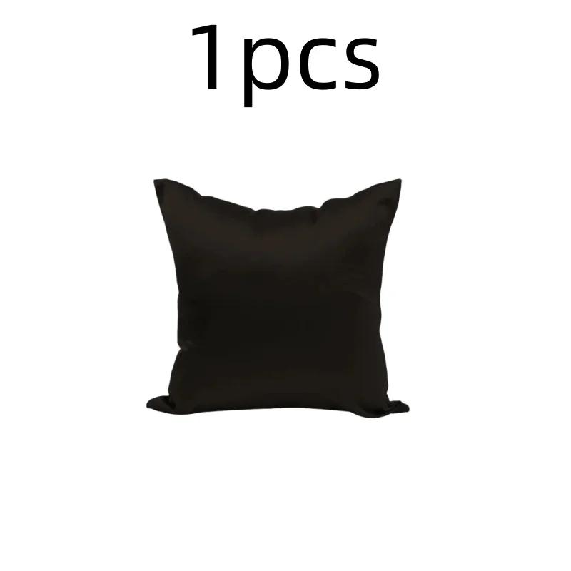 

Наволочка из искусственного шелка Слип Однотонная для кровати 100% Сатиновая наволочка 50X50 Однотонная наволочка 60x60см Домашний декор для дивана кресла Гладкая 60x60cm