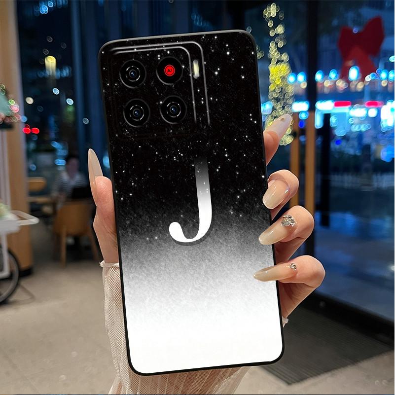 

Case For ZTE Blade A56 (Z2473)/Nubia A56 Aesthetic Letter With Flower Pattern For ZTE Blade A56 Pro Anti-scratch Soft Black Case ZTE Blade A56 Pro