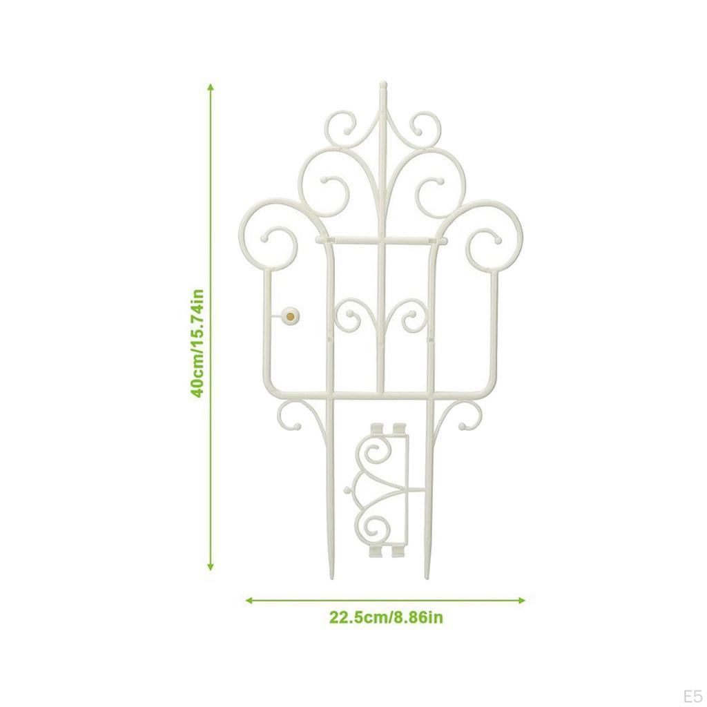 Rankgitter für Kletterpflanzen Stapelbare Pflanzen Topfstütze