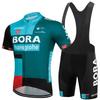 Mens Womens Cycling Jersey Bib Shorts Set Quick Dry Breathable Road Mountain Bike Apparel