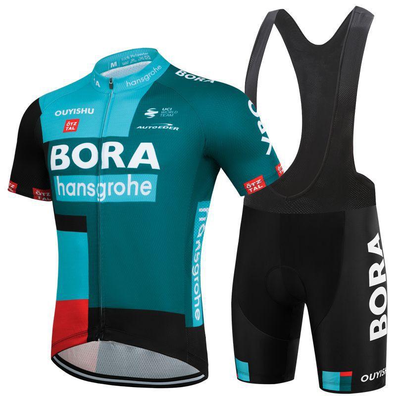 Mens Womens Cycling Jersey Bib Shorts Set Quick Dry Breathable Road Mountain Bike Apparel