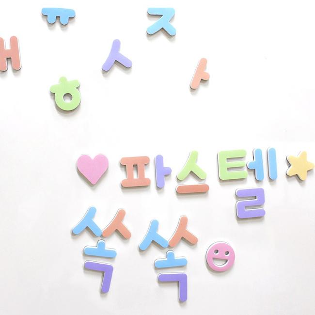 Mino Friends Manyetik Yapboz Serisi – Meyve / Sebze / Kore Alfabesi Hangul( (KC Sertifikalı, Kore'de Üretilmiştir) (4 Seçenek)