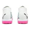 Puma Future 7.7 Match+ LL Lace-Up TT (Rubber Studs) Soccer Shoes Men Soccer Shoes White Blue 107713-01
