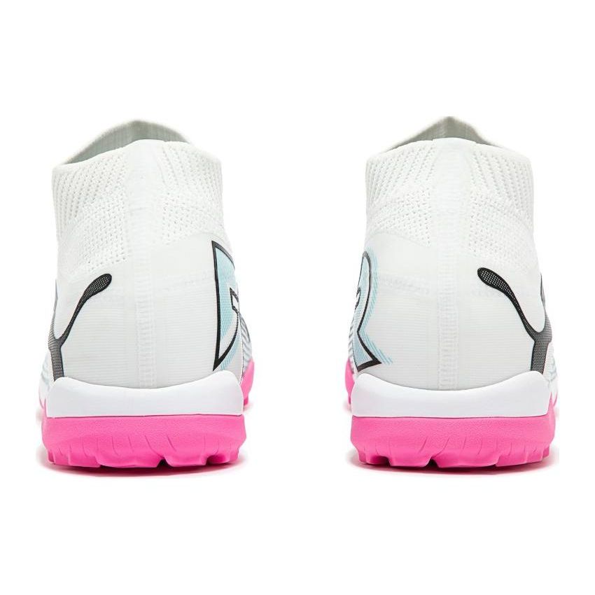 Puma Future 7.7 Match+ LL Lace-Up TT (Rubber Studs) Soccer Shoes Men Soccer Shoes White Blue 107713-01