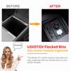 For Tesla New Model Y Juniper Launch 2025 Model 3 Highland Storage Box Organizer Center Console Trays Drawer Armrest Accessories