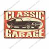 Metal Tin Sign 20x30cm Wall Decor for Garage Bar Home Vintage Retro Plate