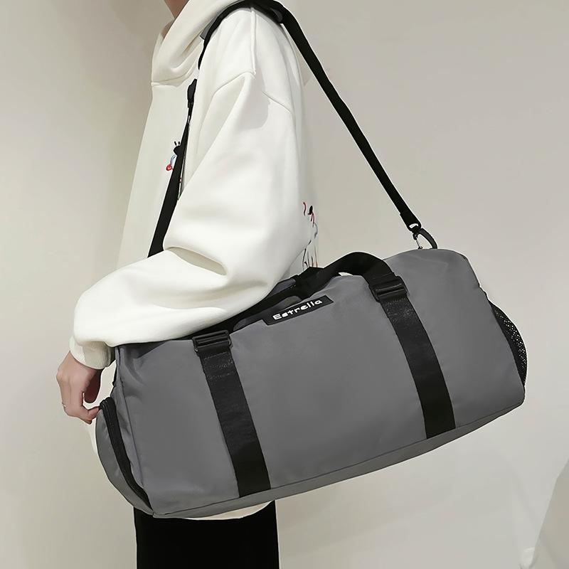 Fashion Fitness Yoga Bag Men's and Women's Leisure Sports Bag Large Capacity Luggage Bag One Shoulder Korean Portable Travel Bag