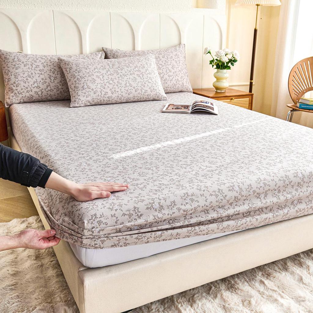 Cooling Summer Fitted Sheet: Thickened, Non-slip, Skin-friendly, Fully Enclosed, Washable Mat