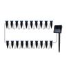 15 Pcs Mini Solar Ground Lights LED Flat Landscape Lighting Waterproof
