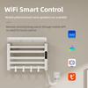 Bathroom Electric Heating Towel Aluminum Alloy Electric Towel Rack Bar Intelligent Constant Temperature Drying Towel Storage Rack