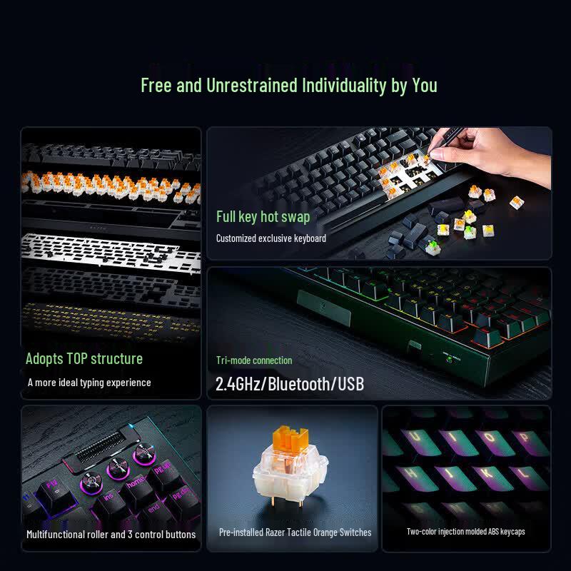 Razer BlackWidow V4 Tournament Edition Mechanical Gaming Keyboard