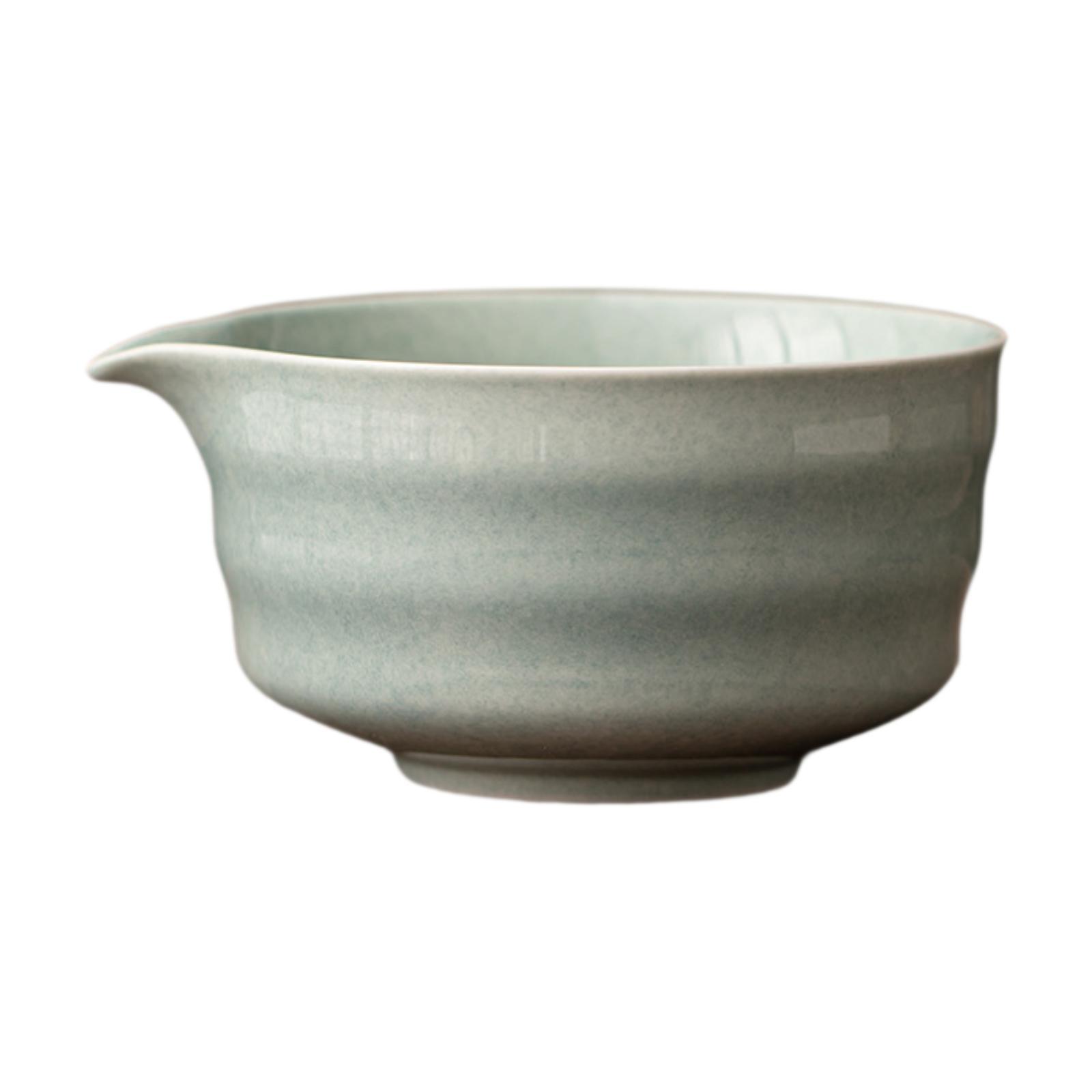 

Ceramic Matcha Bowl Accessories Portable Smooth Craft Creative Matcha Mixing Bowl for Living Room Tabletop Office Kitchen Decor светло-зеленый