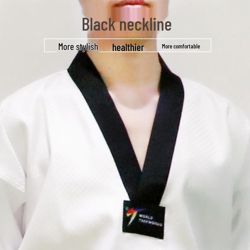 Children's Taekwondo & Karate Uniform - Beginner Long/Short Sleeve Dobok for Professional Training