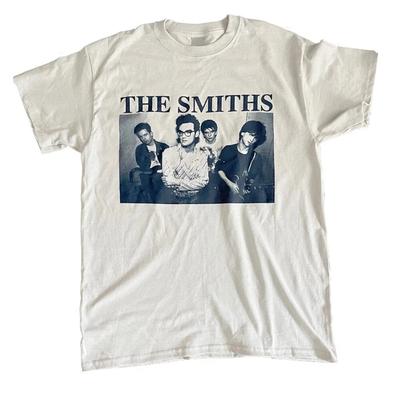 Amerikansk The SMITHS T-shirt Morrissey Alt Indie Rockband Herr T-shirt Sommar Ny Vintage Mode Herr- och Damstreetwear