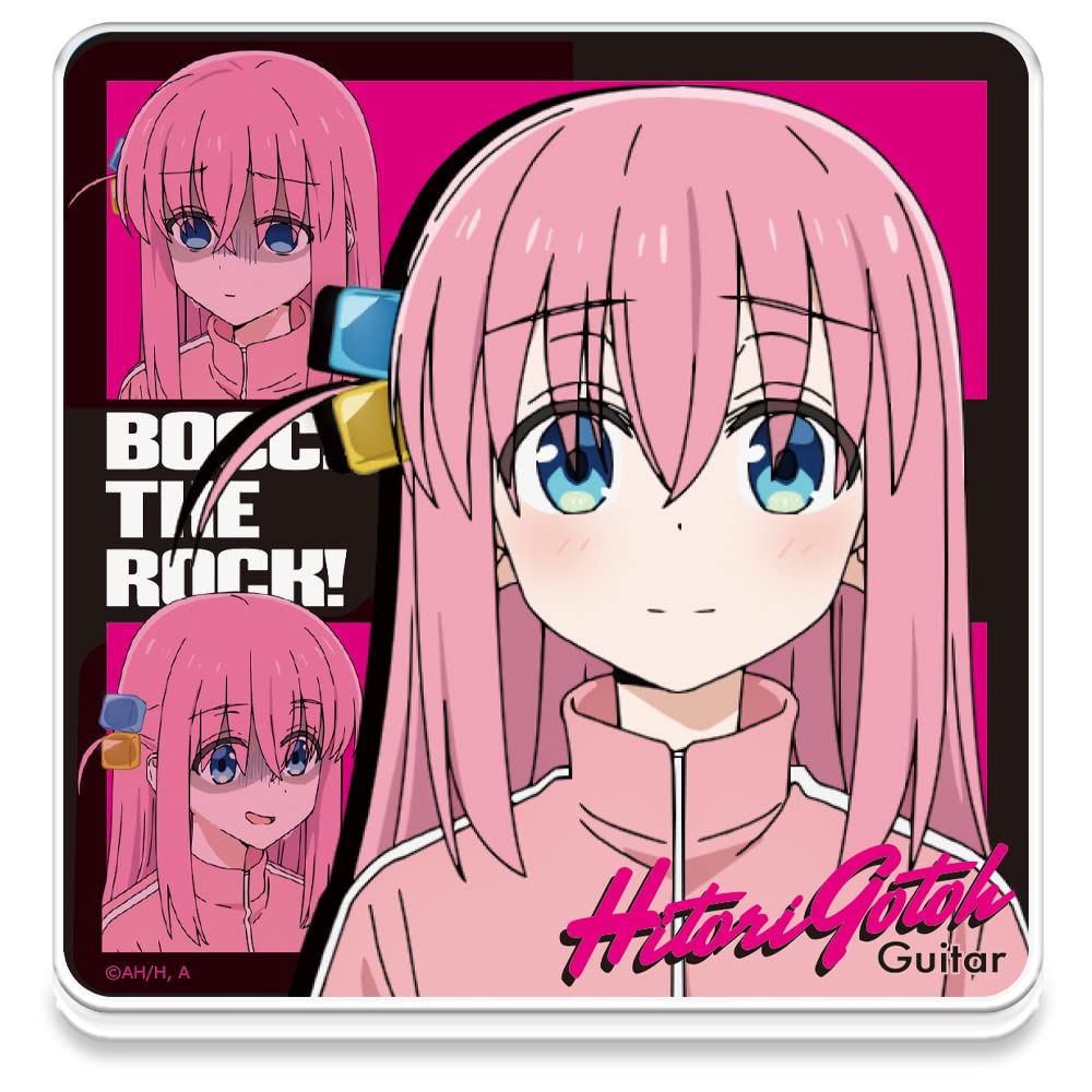 Bocchi the Acrylic Coaster A Rock! [Goto Hitori]