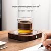 YIHUTEA Elegant High-Temperature Glass Teacups (Set of 2)