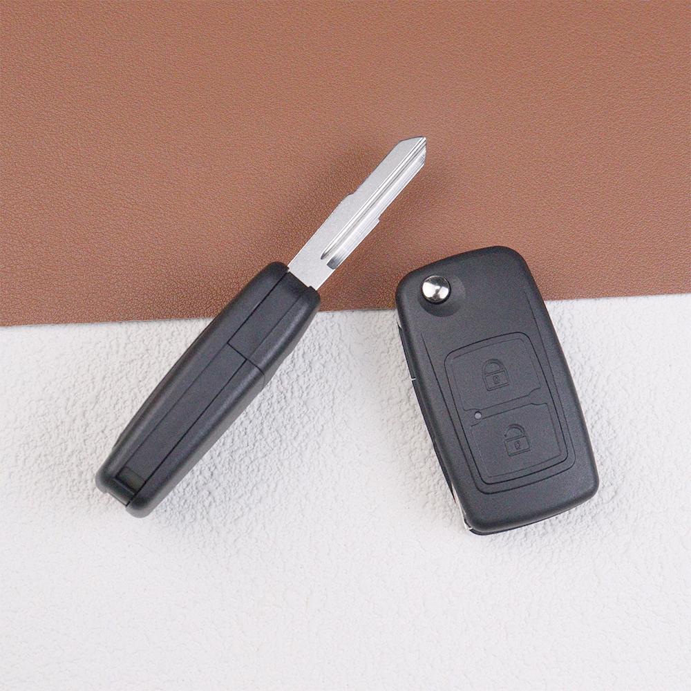 For Chery Tiggo Tengo Fulwin2 Cowin 3 5 Easta Cielo Chance A3 A5 A13 M11 E5 2 Buttons Car Flip Remote Key Fob Shell Case Housing
