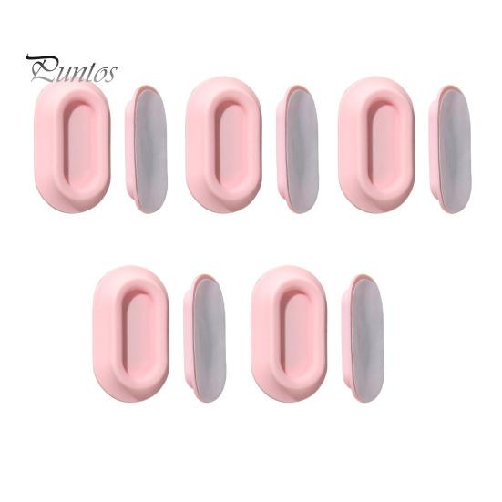 

5 шт. Магнитный держатель для пульта дистанционного управления, настенное крепление, свободное отверстие, простая установка, самоклеящийся держатель для хранения пульта дистанционного управления для телевизора