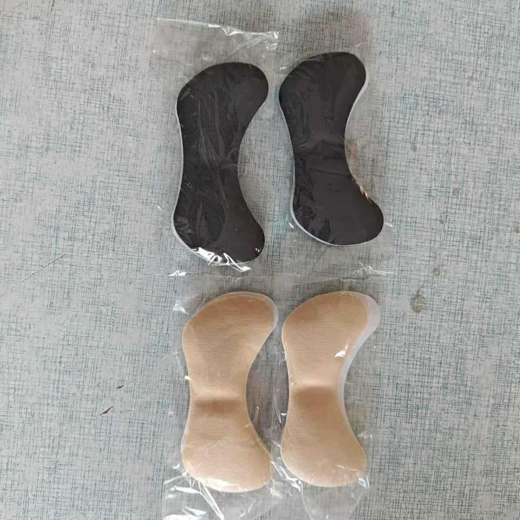 4D Anti-Wear Heel Stickers - Adjustable, Thickened, Non-Slip Half Insoles for Women