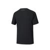 Anta Comfortable Simple Letter Round Neck Pullover Versatile Short Sleeve T-Shirt Men Tops Basic-Black 152520136-4