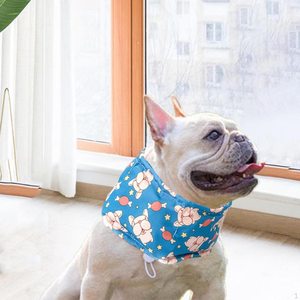 Kühlendes Bandana für Hunde, Verstellbarer Halswickel für Sommeraktivitäten