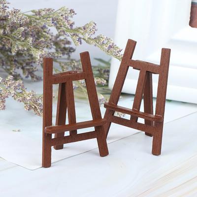 1:12 Puppenhaus Miniatur Mini Holz Malerei Staffelei Puppe Zubehör Möbel
