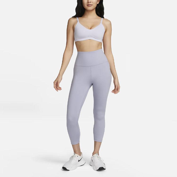 Nike Alate Minimalist Solid Low-Intensity Support Sports Bra Women underwear Oxygen-Purple DM0527-536