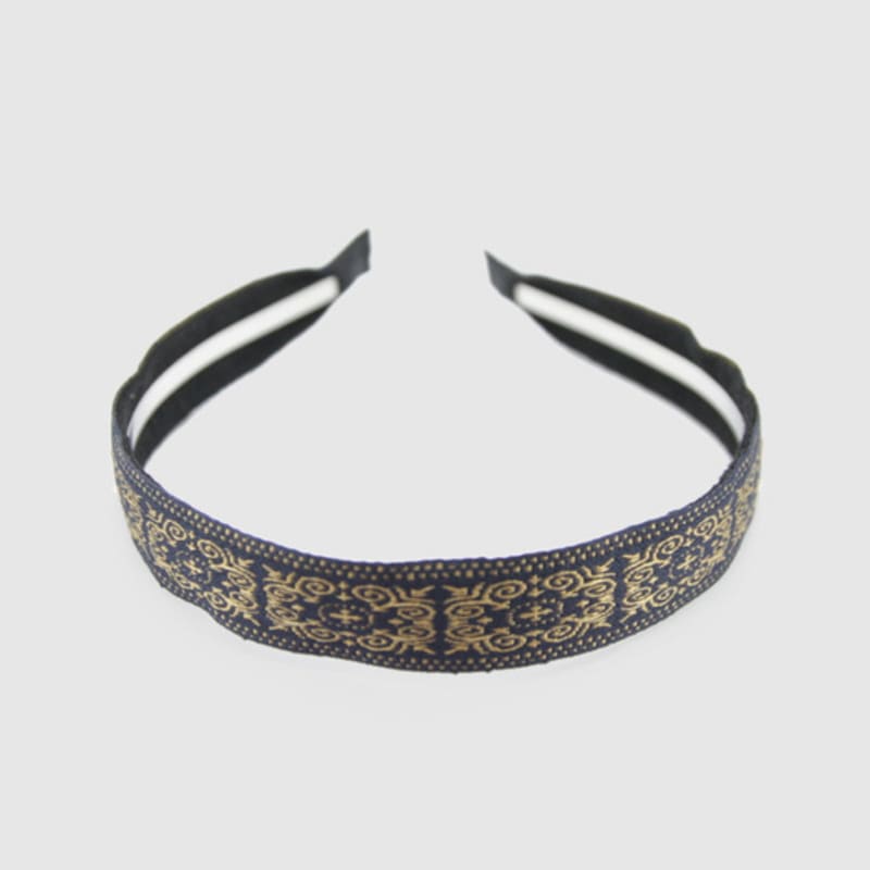 LALA Böhmisches Importiertes Haarband M-Gold