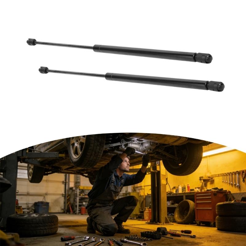 Trunk Lid Support Shocks for E91 Wagon 2005-2012, Rear Gate Lift Support with Socket Mounting Style, Fitment Ref 51247127875, Cargo Door Use 1 Pair