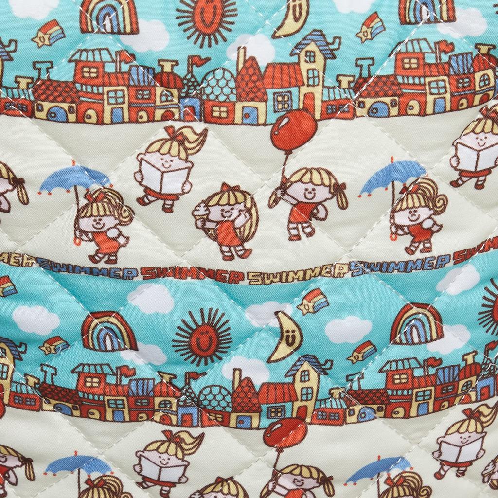 22 Quilted Shoe Bag [SWIMMER]