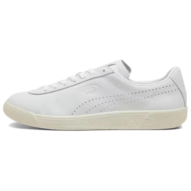PUMA STAR Износостойкие Низкие Скейтбордические Кроссовки Унисекс Белые 399659-01 41