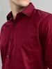 Monte Carlo Mens Slim Fit Solid Full Sleeve Shirt
