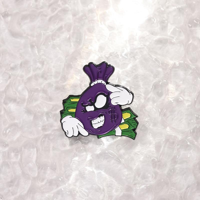 Character Eyecatching Cartoon Brooch In Colorful Design For Stylish Decoration And Gifts